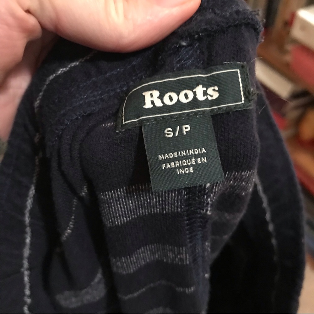 Roots Horizontal Striped Drawstring Activewear Sk… - image 4